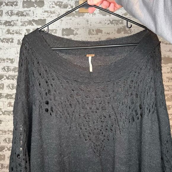 Free People Tops - Free people | women black knitted top off the shoulders
